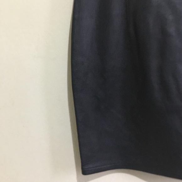 Rag And Bone Racer Leather Skirt - Picture 5 of 6